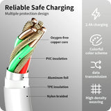9-Pack 6ft Fast Charging Lightning Cables – Durable USB Charger Cords Compatible with iPhone Devices