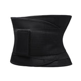 Unisex Black Maternity Recovery Belt – Adjustable Waist Cincher Trimmer with Sticker, Postpartum Body Shaper for Daily Wear
