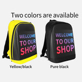 WiFi LED Display Walking Billboard Backpack – Multi-Function Business, Travel & Laptop Backpack
