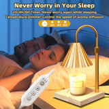 Candy Warmer Table Lamp – Decorative Night Light & Wax Melter