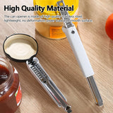 Stainless Steel Jar & Bottle Opener – Multifunctional Manual Lid Opener for Weak Hands & Kitchen Use 🥫🖐️