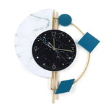 Modern Nordic Large Wall Clock – 3D Creative Silent Design for Living Room & Home Art Décor 🕒✨