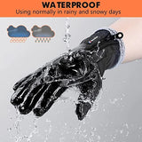 Winter Waterproof Thermal Gloves – Windproof Cold Weather Ski & Snow Gloves for Men & Women Outdoor Work