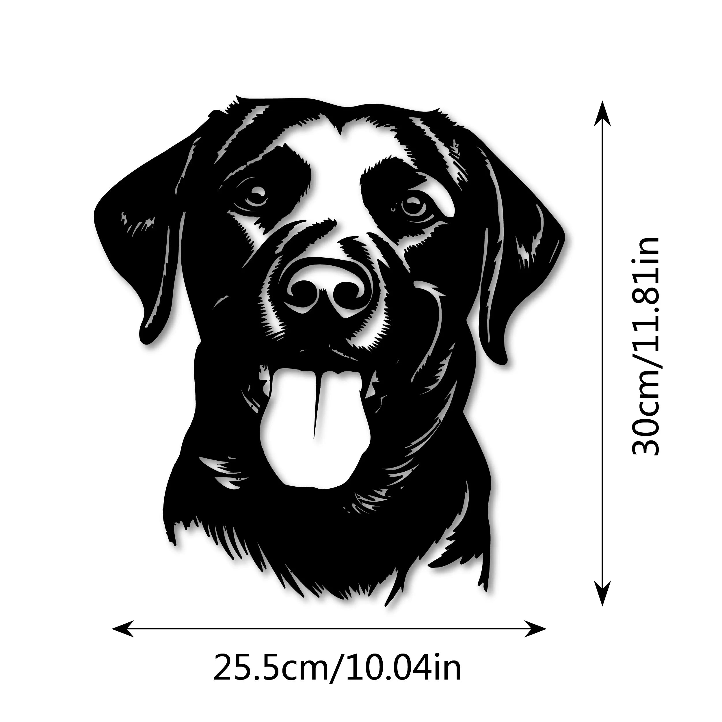 Dog Mental Sign Wall Décor – Funny Pet Lover Quote Plaque for Home, Entryway & Gift