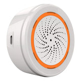Smart Tuya Zigbee Alarm Siren – 90dB Sound & Light Home Security System with App & Remote Control