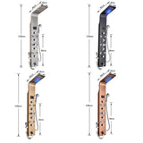 Intelligent LED Shower Panel System with LCD Display & 6 Modes – Rain, Waterfall, Massage Jets 🌧️