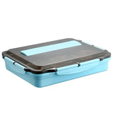 Stainless Steel Thermal Lunch Box – Multi-Layer Bento Container with Spoon & Chopsticks for School & Office 🍱