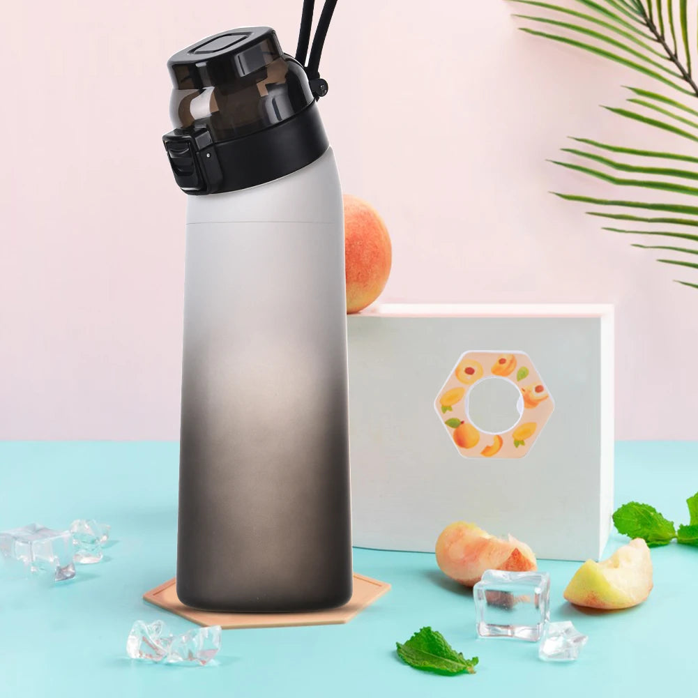 650ml Air Flavored Water Bottle with Flavor Pod – Outdoor & Travel Hydration