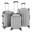 3-Piece Lightweight Luggage Set (20”/24”/28”) – Anti-Scratch, High-Capacity Travel Suitcases with Padded Design & Spinner Wheels