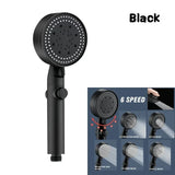 230 mm Big Panel Showerhead – 6 Mode High-Pressure Rainfall Top Shower Head