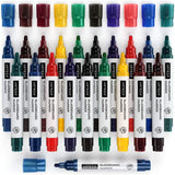 Glass Board Markers – 20-Count Assorted Colors Dry Erase Set for Whiteboards, Windows & Mirrors 🖊️