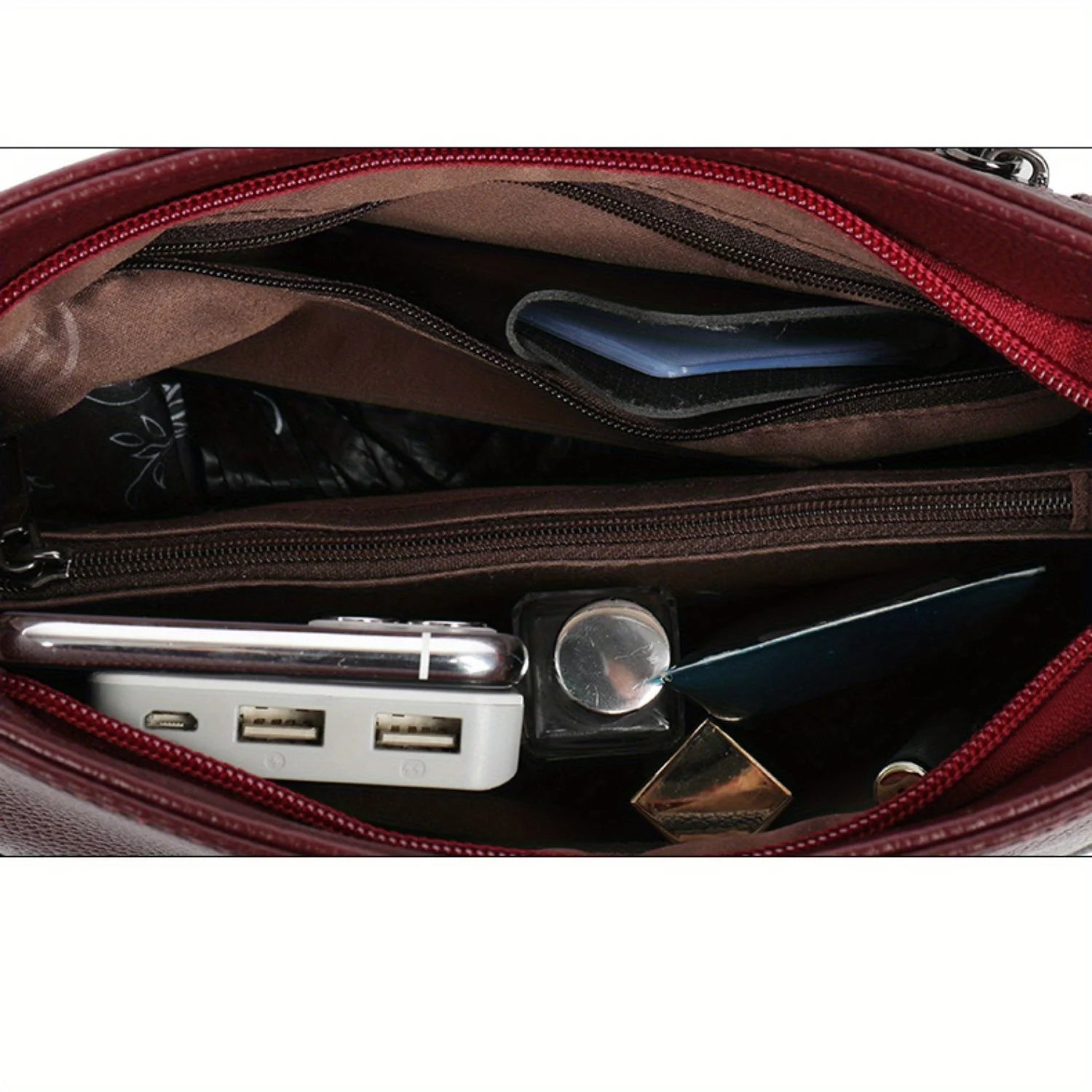 2025 women’s fashion crossbody tote bag – large-capacity commuter handbag for work, shopping & daily use, elegant shoulder purse