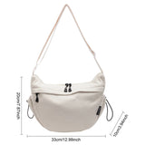 Women’s Corduroy Dumpling-Style Shoulder & Crossbody Bag – Large Capacity Trendy Carry