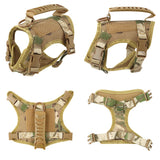 Tactical Cat Harness – Adjustable Military-Style Vest with Control Handle for Walking & Training Cats, Kittens & Small Dogs