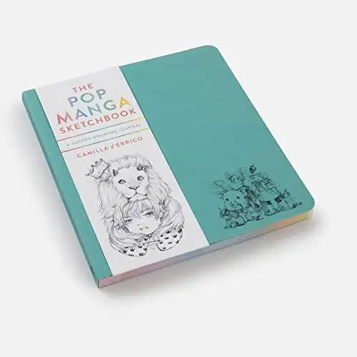 The Pop Manga Sketchbook – Guided Drawing Journal Illustrated Edition for Artists & Beginners 🎨