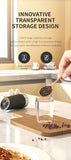 Electric Salt and Pepper Grinder Set – Battery Powered with LED Light, 1/2pcs - PulinGO
