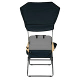 Selkirk Oversized Heavy-Duty Folding Camping Chair – MaxShade Canopy, XXL Comfort