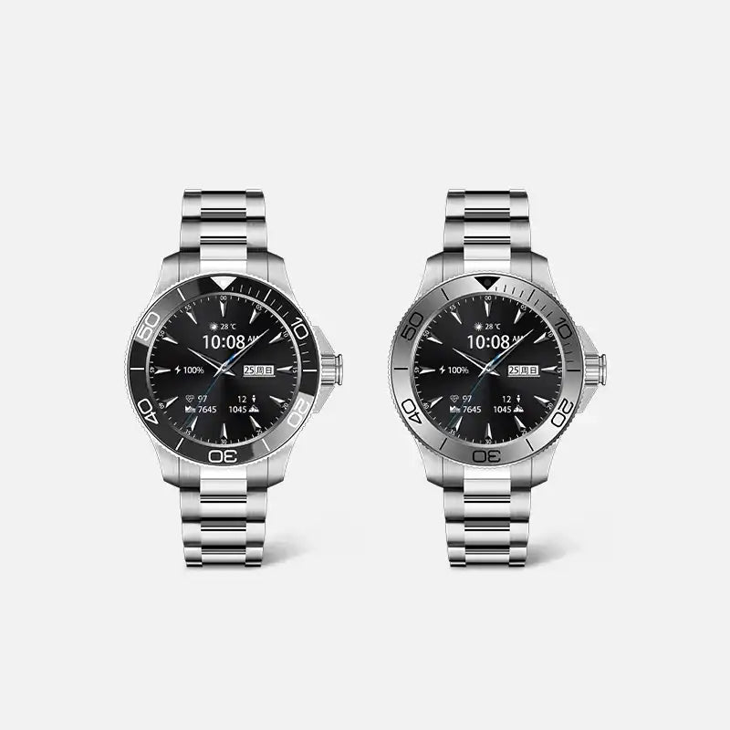 Luxury Metal Strap & Case Modification Kit for Huawei GT Cyber Series – Stainless Steel Bracelet & Watch Case