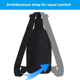 Waterfly Small Crossbody Sling Backpack — Anti-Theft Chest & Shoulder Travel Bag