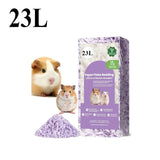 Natural Paper Small Pet Bedding – 23L/50L Dust-Free, Odor Control & Moisture Absorbent Shavings for Hamsters, Rabbits & Guinea Pigs