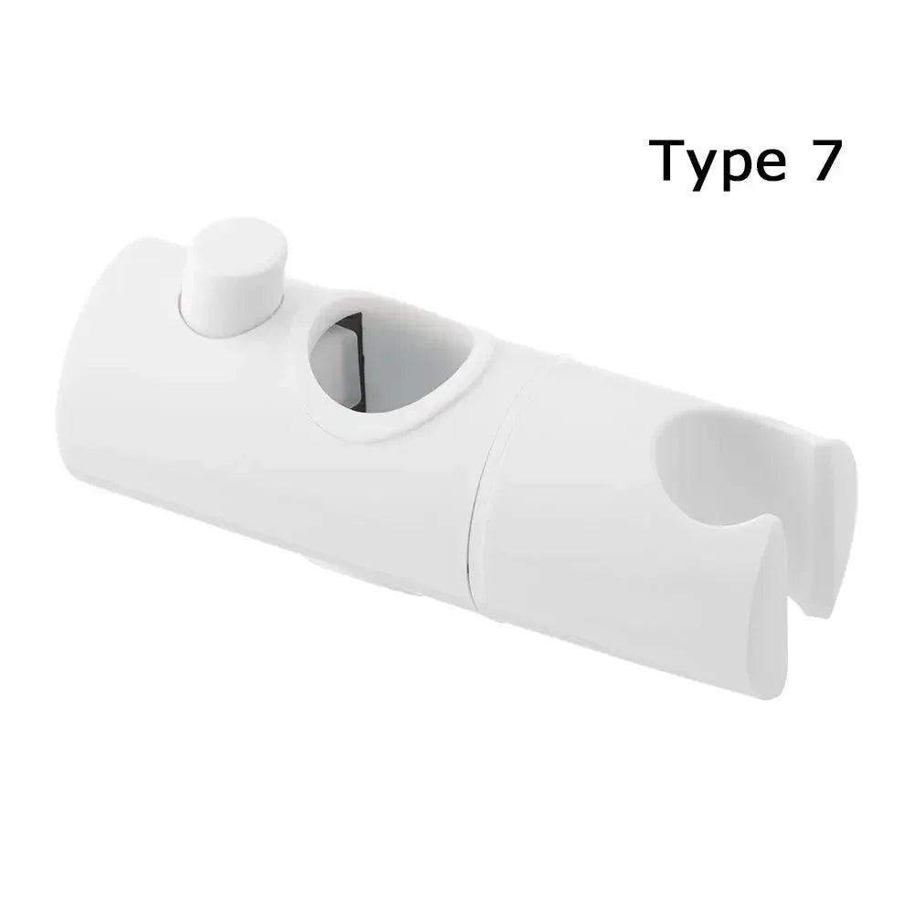 Adjustable Shower Rail Head Slider Holder – ABS Replacement Bracket for Shower Rail