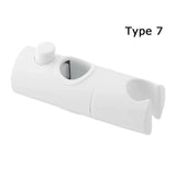 Adjustable Shower Rail Head Slider Holder – ABS Replacement Bracket for Shower Rail