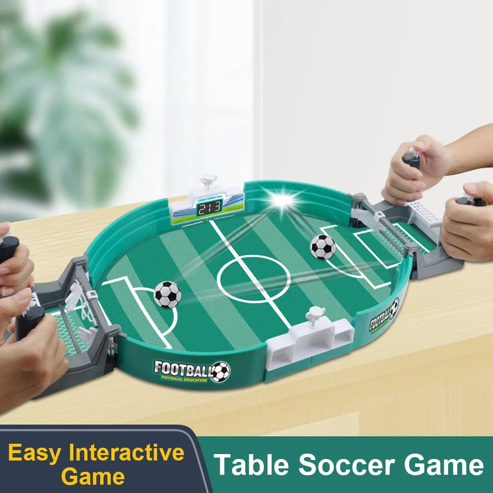 Mini Tabletop Football Game – Portable Interactive Soccer Toy for Kids, Parties & Competitive Play ⚽🎯