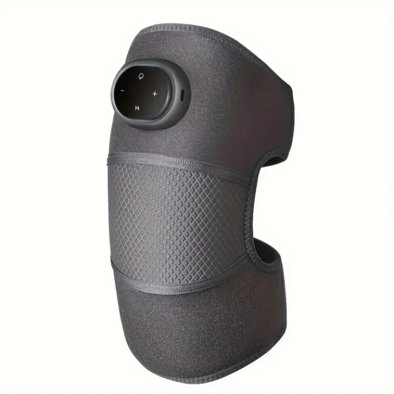 3-in-1 Heated Knee Wrap – USB Rechargeable 1800mAh Battery with Adjustable Heat, Vibration & Massage for Pain Relief 🦵⚡
