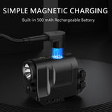 Rechargeable Pistol Light & Green Laser Combo – Rail Mounted Flashlight with Strobe Mode & Magnetic Charging 🔦🔋