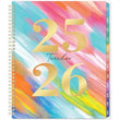 Teacher Lesson Planner 2025–2026 – Weekly & Monthly Academic Planner with Colorful Tabs (July 2025–June 2026) 📚
