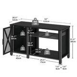 55–75 Gallon Fish Tank Stand – Heavy Duty Aquarium Cabinet with Storage & Built-In Power Outlets