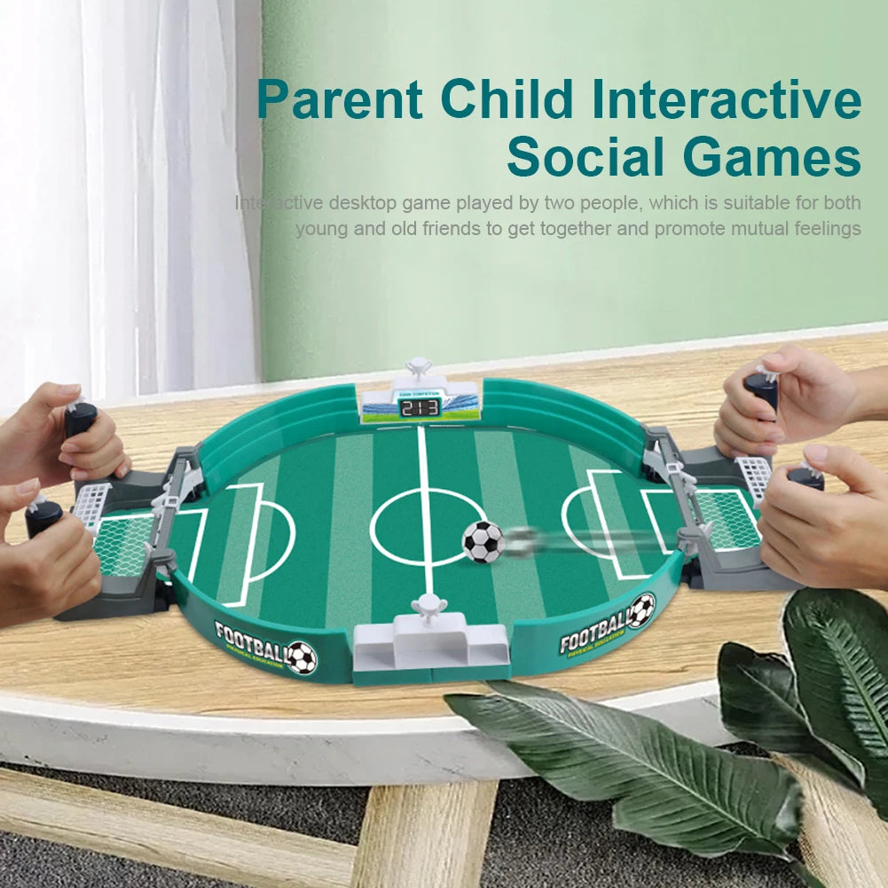 Mini Tabletop Football Game – Portable Interactive Soccer Toy for Kids, Parties & Competitive Play ⚽🎯