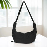 Women’s Stylish Dumpling Bag – Large-Capacity Crescent Shoulder Crossbody with Adjustable Strap for Travel & Daily Use