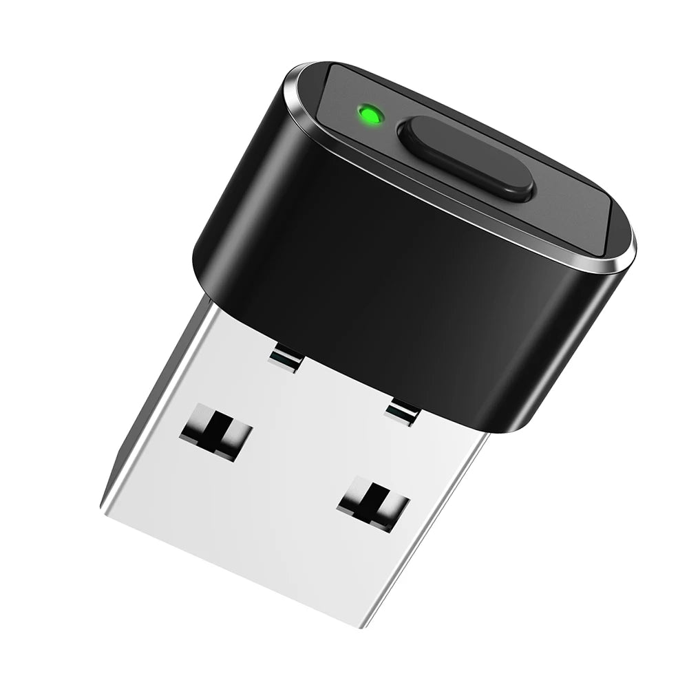 USB Mini Mouse Mover / Jiggler – Plug & Play Computer Activity Simulator with On/Off Button