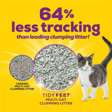Clumping Cat Litter – Low Dust Formula with 14-Day Odor Control, Easy-Scoop Clumps, 20lb Jug for Multi-Cat Homes