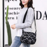 Women’s Nylon Waterproof Crossbody Bag — Multi-Pocket Travel Messenger & Shoulder Purse
