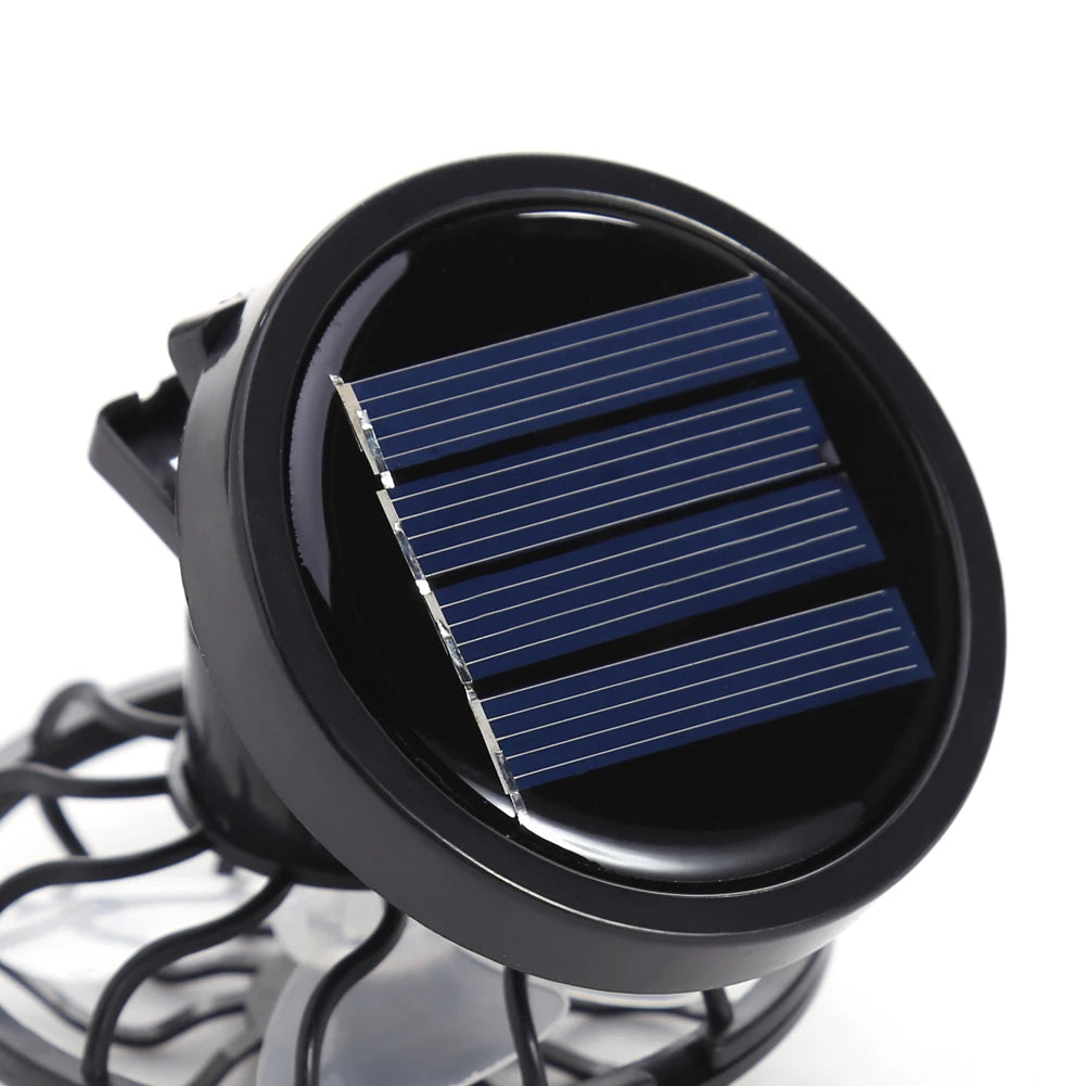 Mini Clip-On Solar Fan – Portable Camping & Hiking Cooling Fan for Summer Travel & Outdoor Adventures 🌞🌀
