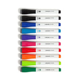 Dry Erase Markers Set – 10 Color Medium Bullet Tip Whiteboard Markers with Low-Odor Ink