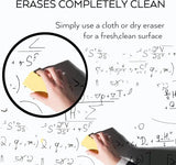 Dry Erase Markers Bulk – Black Chisel Tip Whiteboard Pens, Low-Odor Ink (144-Pack)