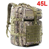 30–50L Tactical Survival Backpack – Modular Outdoor Assault Pack for Hiking, Trekking & Hunting
