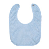 Solid Terry Towel Baby Bibs – Soft Cotton Adjustable Feeding & Burp Bandanas | Korean Style Pocket Bibs for Boys & Girls