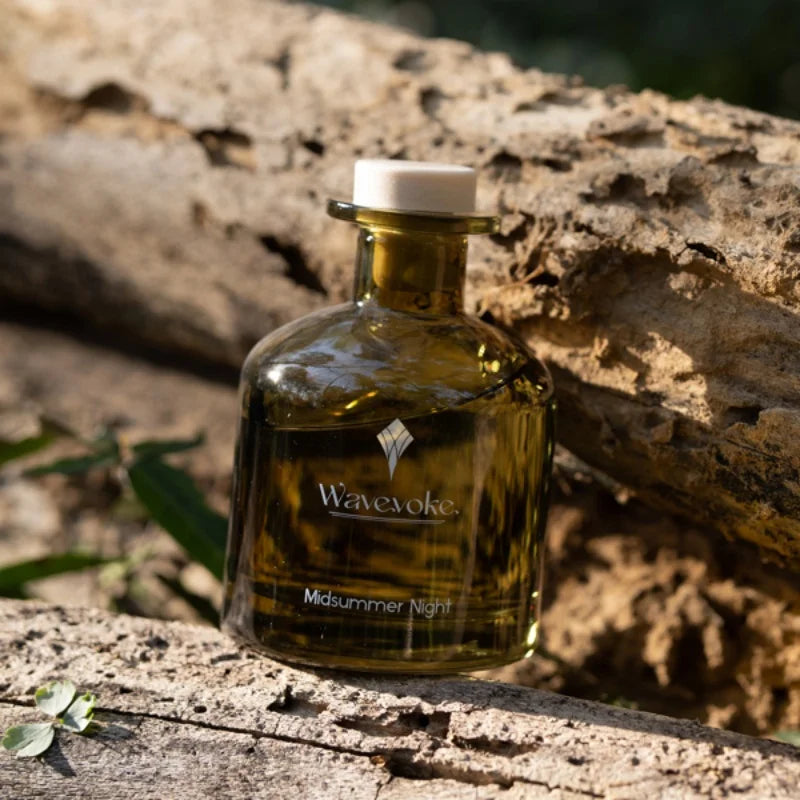 Natural Reed Diffuser with 8 Rattan Sticks – 6.7 oz Aromatic Oil for Relaxing Home Fragrance & Cozy Ambiance