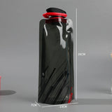 700ml Collapsible Sports Water Bottle – Reusable Folding Travel Bottle for Outdoor & Daily Use