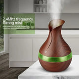 USB Humidifier & Cool Mist Maker – Portable Air Diffuser with 7-Color LED Lights for Bedroom, Living Room & Home