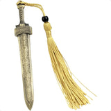 Sword Metal Bookmark with Tassel – Elegant Reading Accessory for Books & Journals