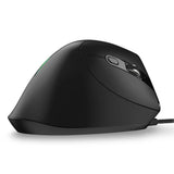 Zelotes T-50 Vertical Gaming Mouse – RGB Wired Ergonomic Optical Mouse with 9 Buttons & 12,800 DPI Adjustable Sensor