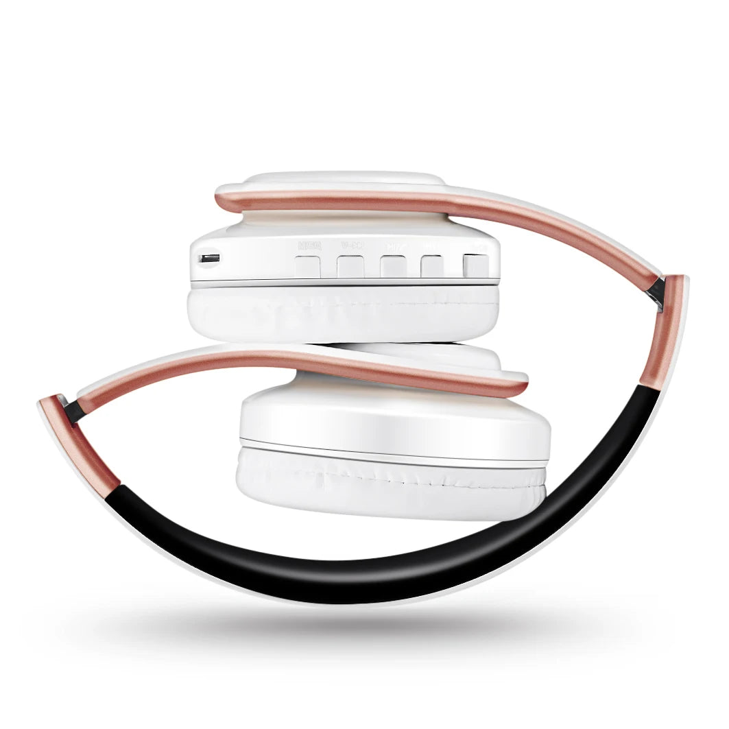“2025 Upgraded Wireless Bluetooth Headphones – Over-Ear Stereo Headset with Mic for Music, Sports, Smartphone, TV & PC”