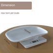 Small Animal & Kitchen Scale – Multifunction Digital Scale for Pets, Food & More (Max 22 lbs / 10kg)