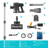 YISORA N300 Cordless Upright Vacuum Cleaner – 20 kPa Powerful Stick Vacuum for Carpet & Hard Floor, Ultra-Lightweight