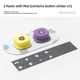 Mewoofun Voice Recording Button – Interactive Talking Pet Training Buzzer with Mat